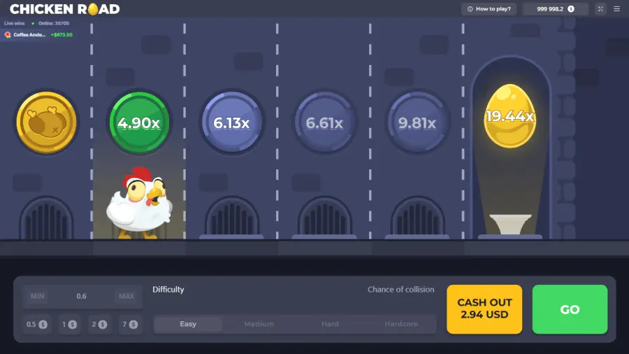 Chicken road game